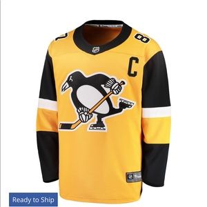 Pittsburgh Penguins Crosby Gold Breakaway Jersey